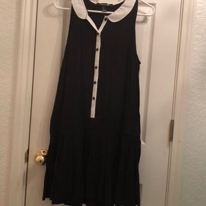 Black and white dress